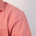 Coral pink cotton
