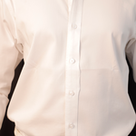 White stretch cotton
