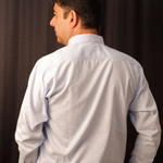 Light blue print, cotton