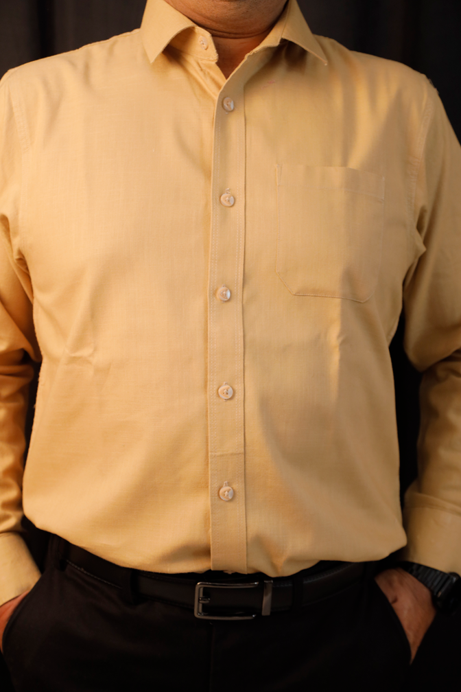 Camel tan linen blend