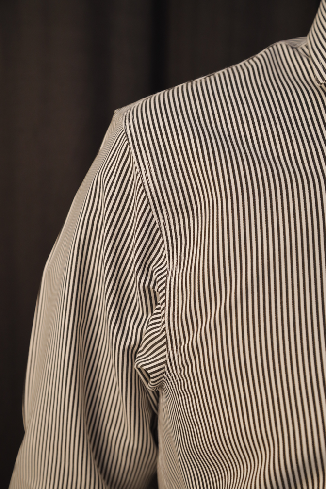 Black stripe cotton