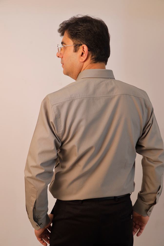 Desert Stone stretch cotton