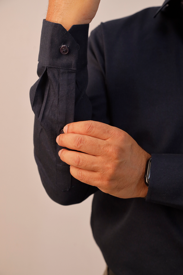 Midnight blue cotton