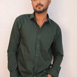Olive green cotton