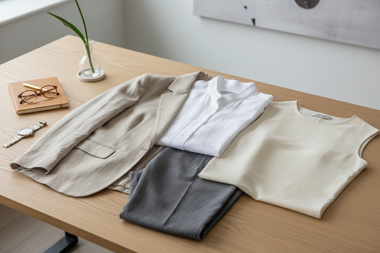 Create a feature image for blog Why Linen Deserves a Place in Your Office Wardrobe
